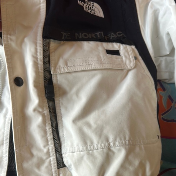 The NorthFace Steep Tech White and Black Jacket - Picture 6 of 16